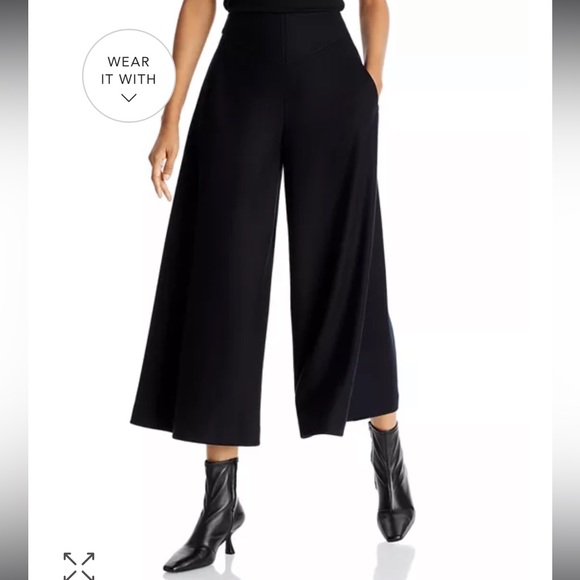 Lafayette 148 New York Pants - Lafayette 148 wide leg Riverside crop pant.